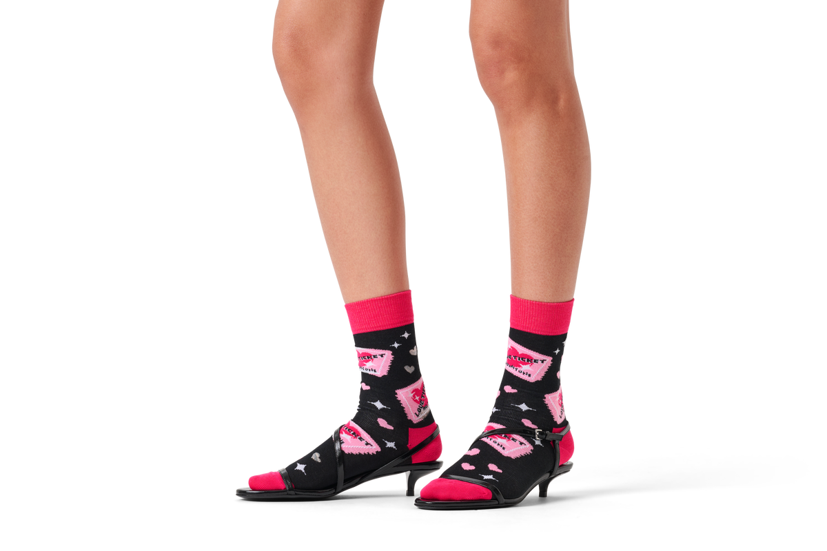 Love Ticket Sock