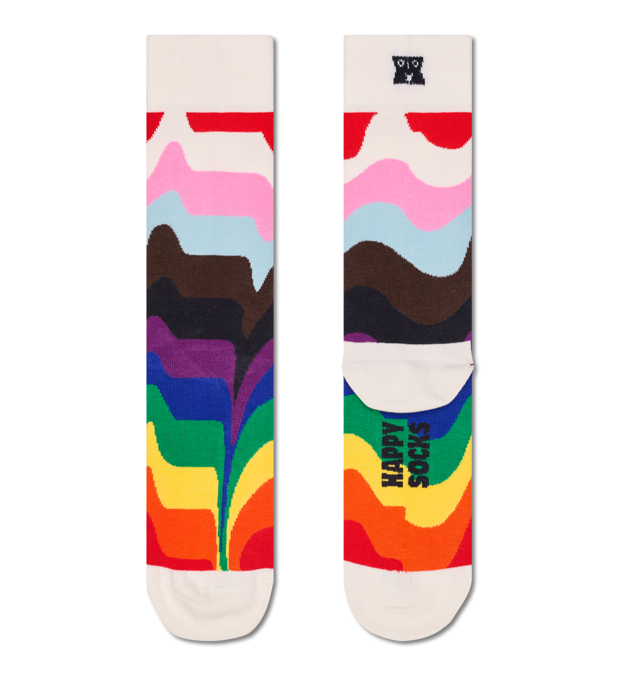 Pride Liquid Stripe Sock