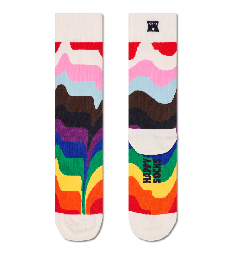 Pride Liquid Stripe Sock