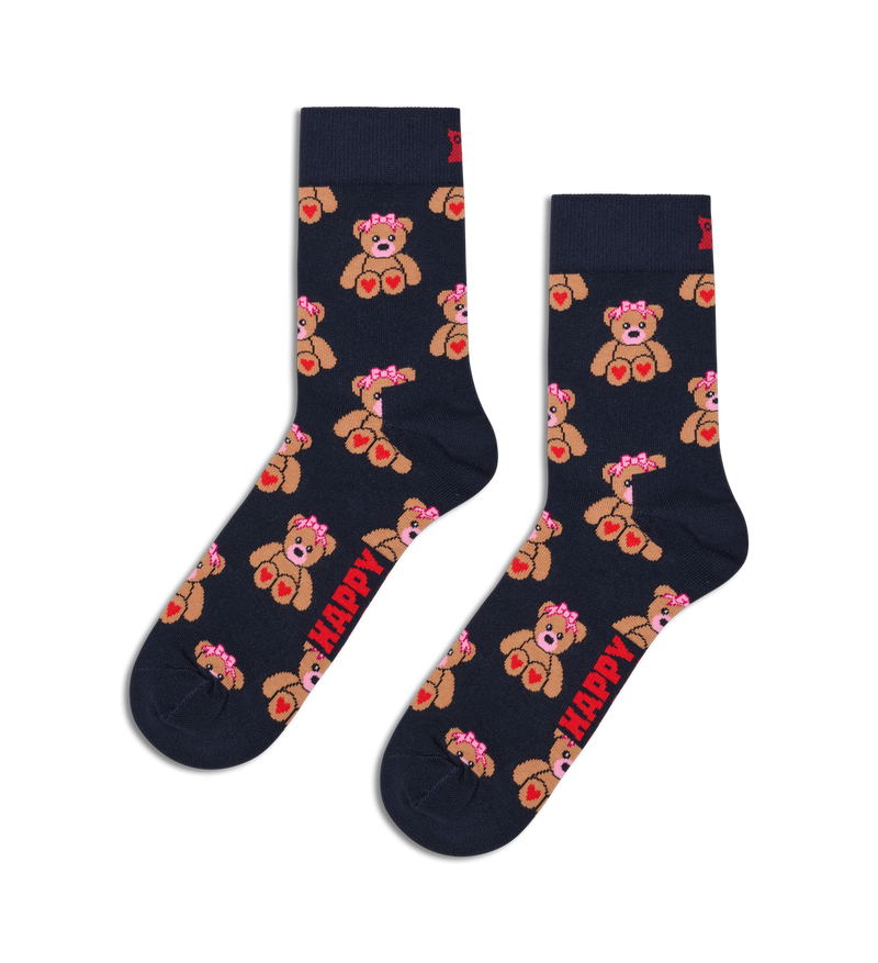 Teddy Short Crew Sock