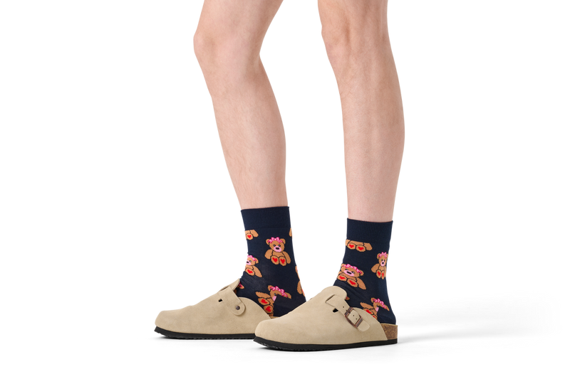 Teddy Short Crew Sock