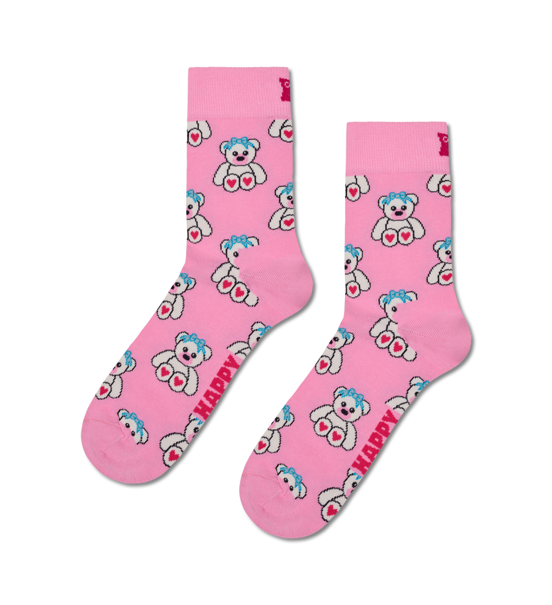 Teddy Short Crew Sock