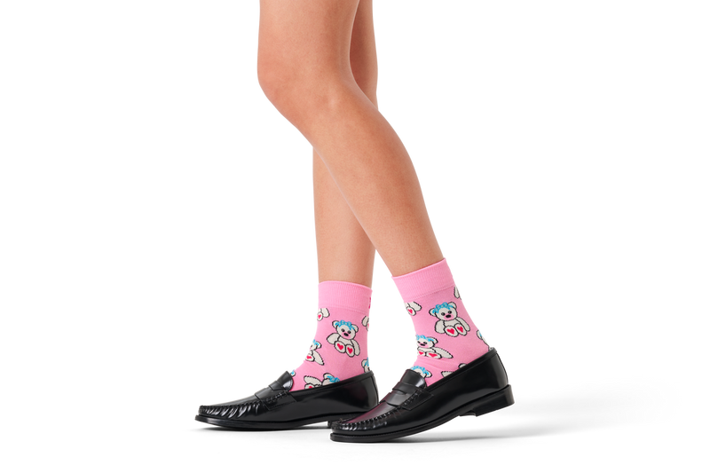 Teddy Short Crew Sock