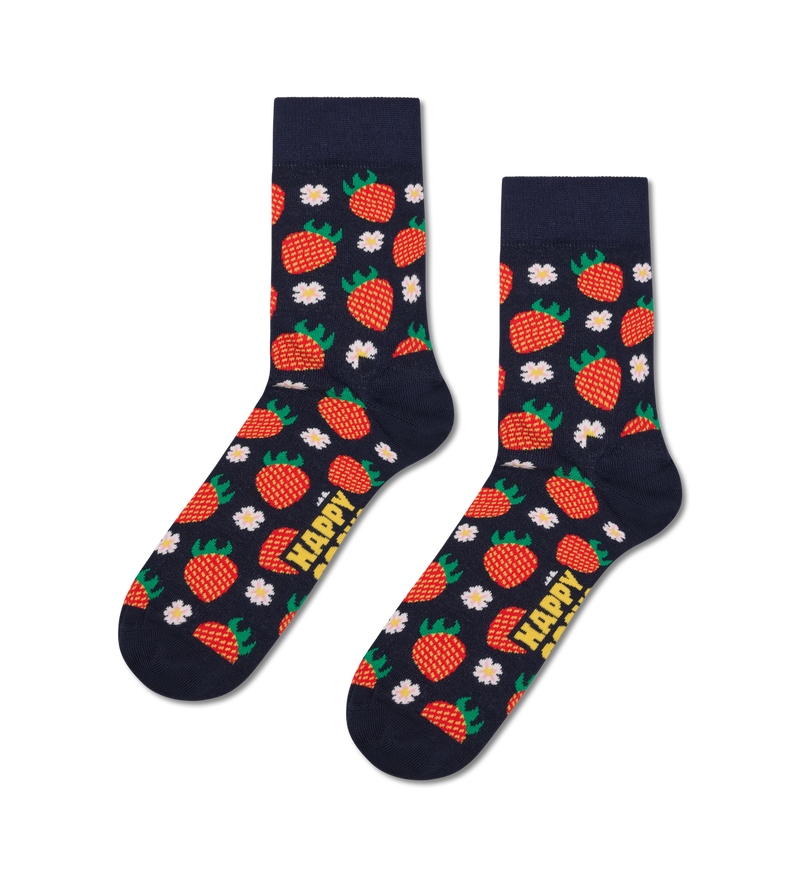 Strawberry Short Crew Sock