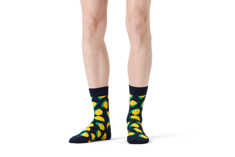 Lemon Short Crew Sock