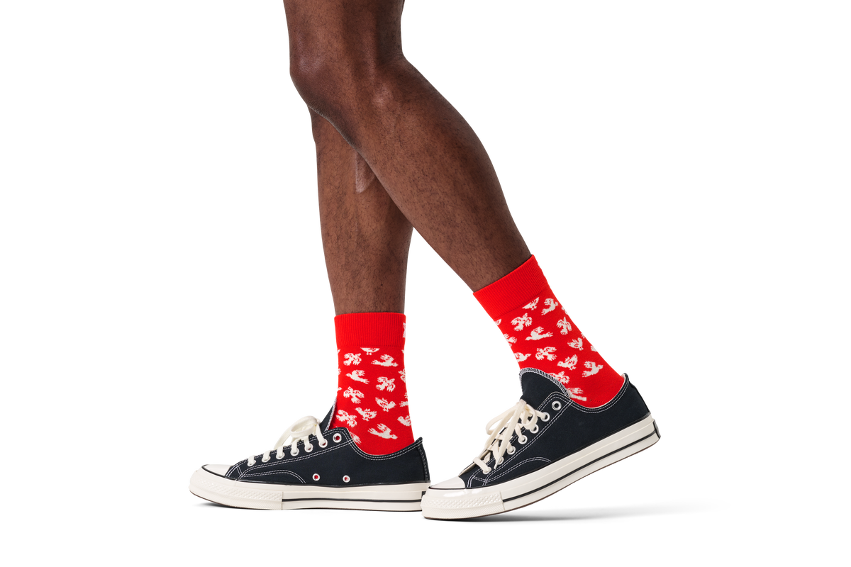 Dove Short Crew Sock