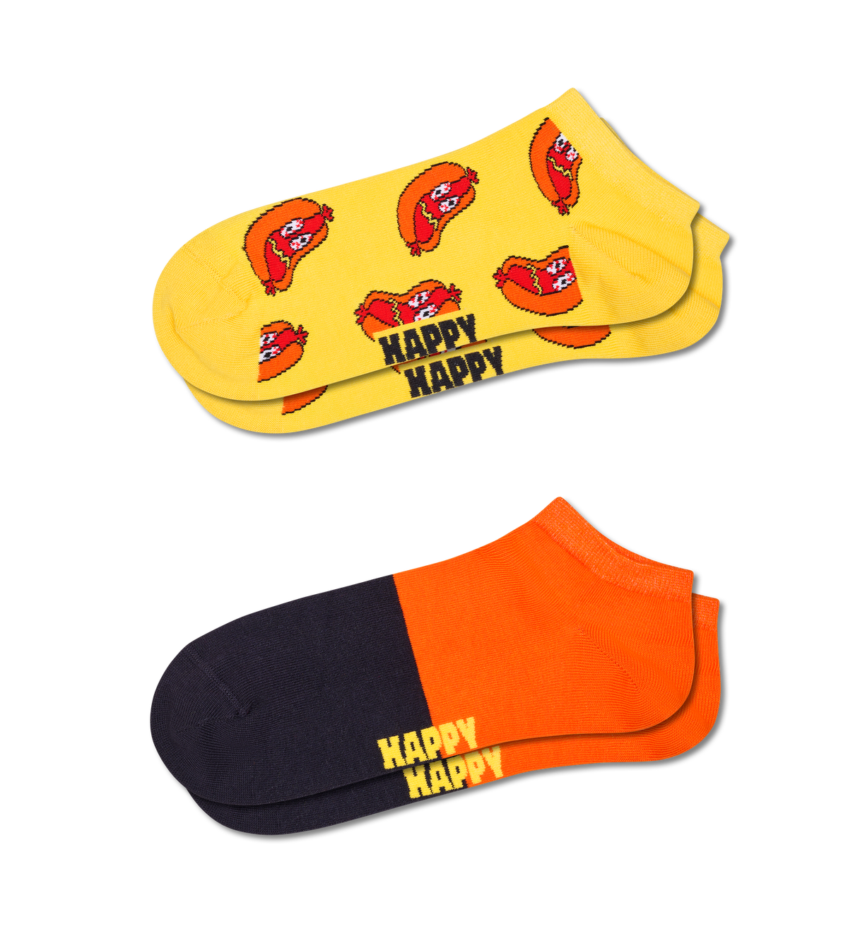 2-Pack Hotdog Low Socks