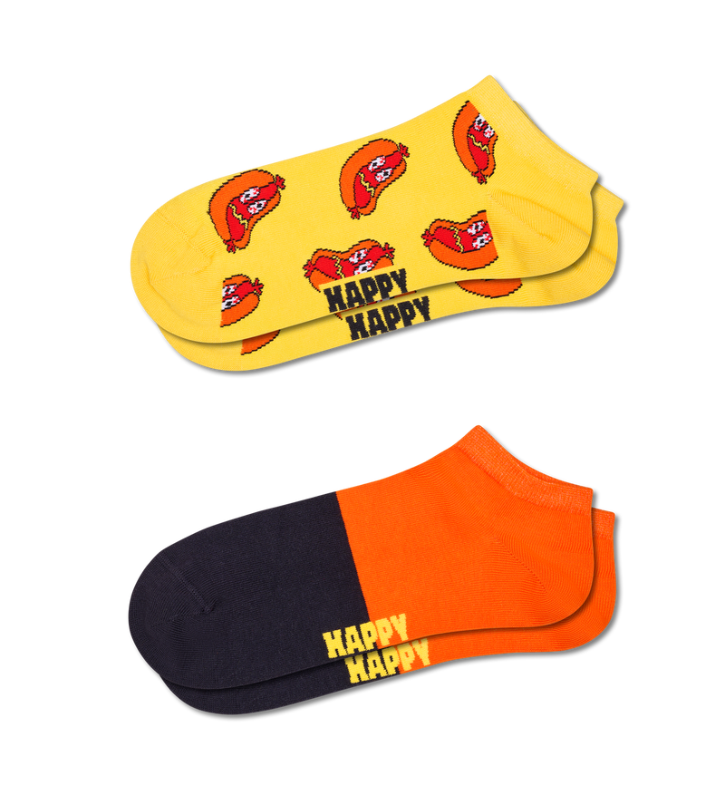 2-Pack Hotdog Low Socks