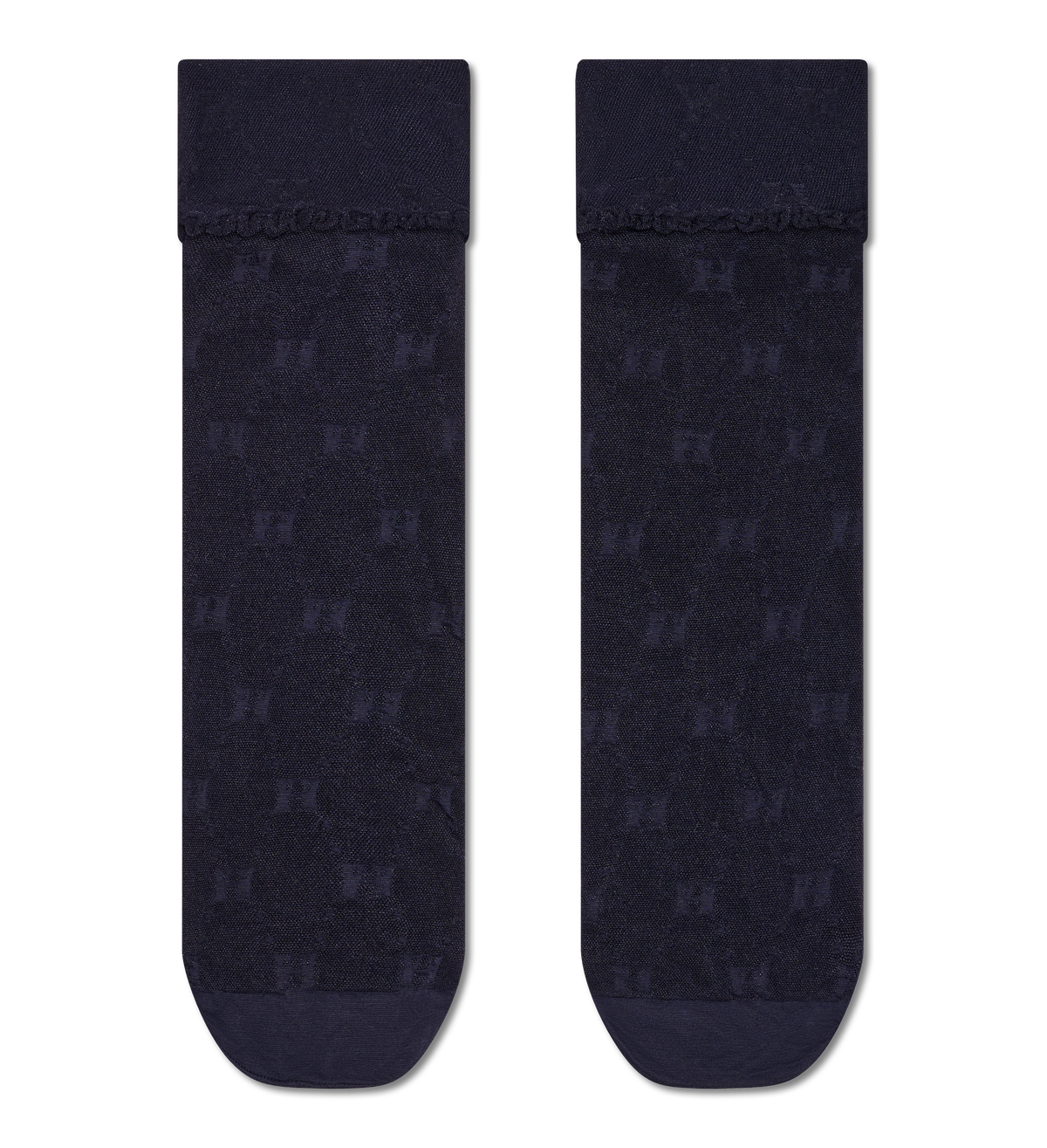 H Monogram Mini Crew Sock