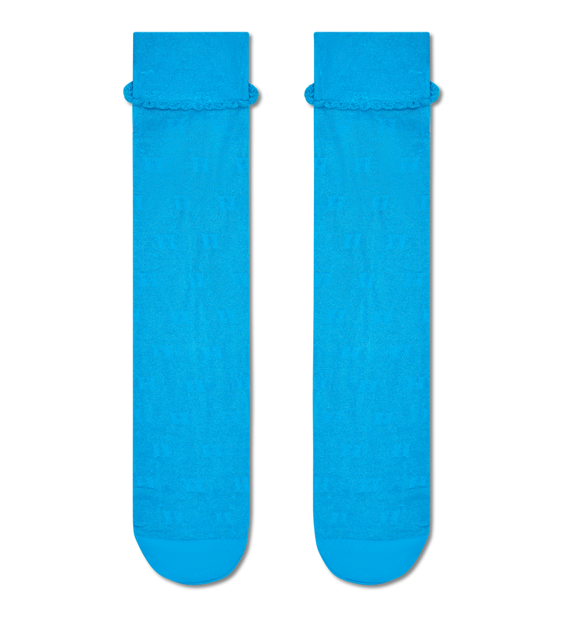 H Monogram Tall Crew Sock