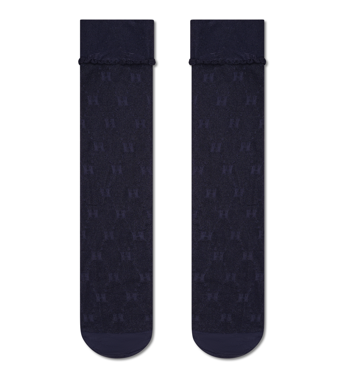 H Monogram Tall Crew Sock