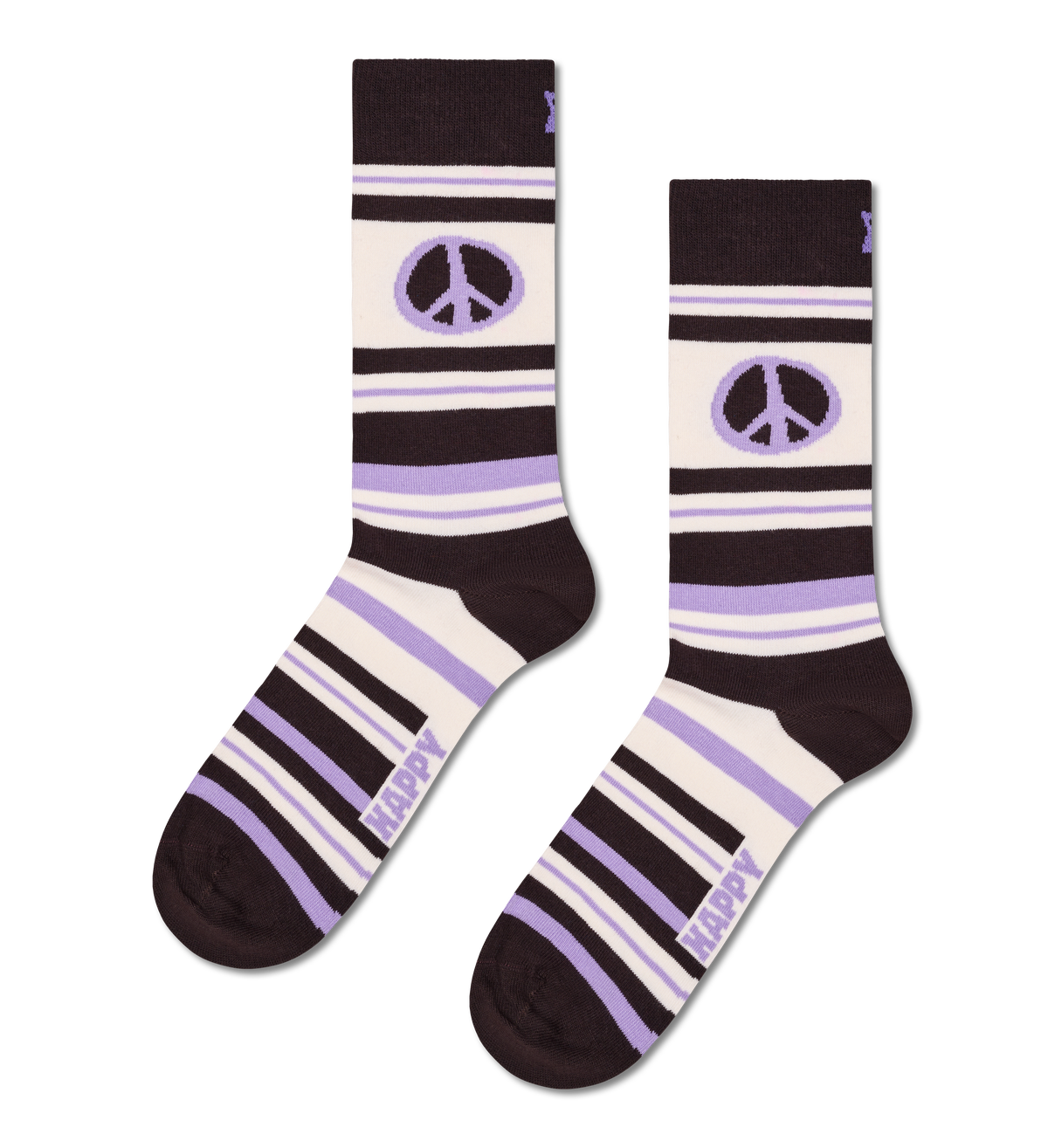 Peace Stripes Sock