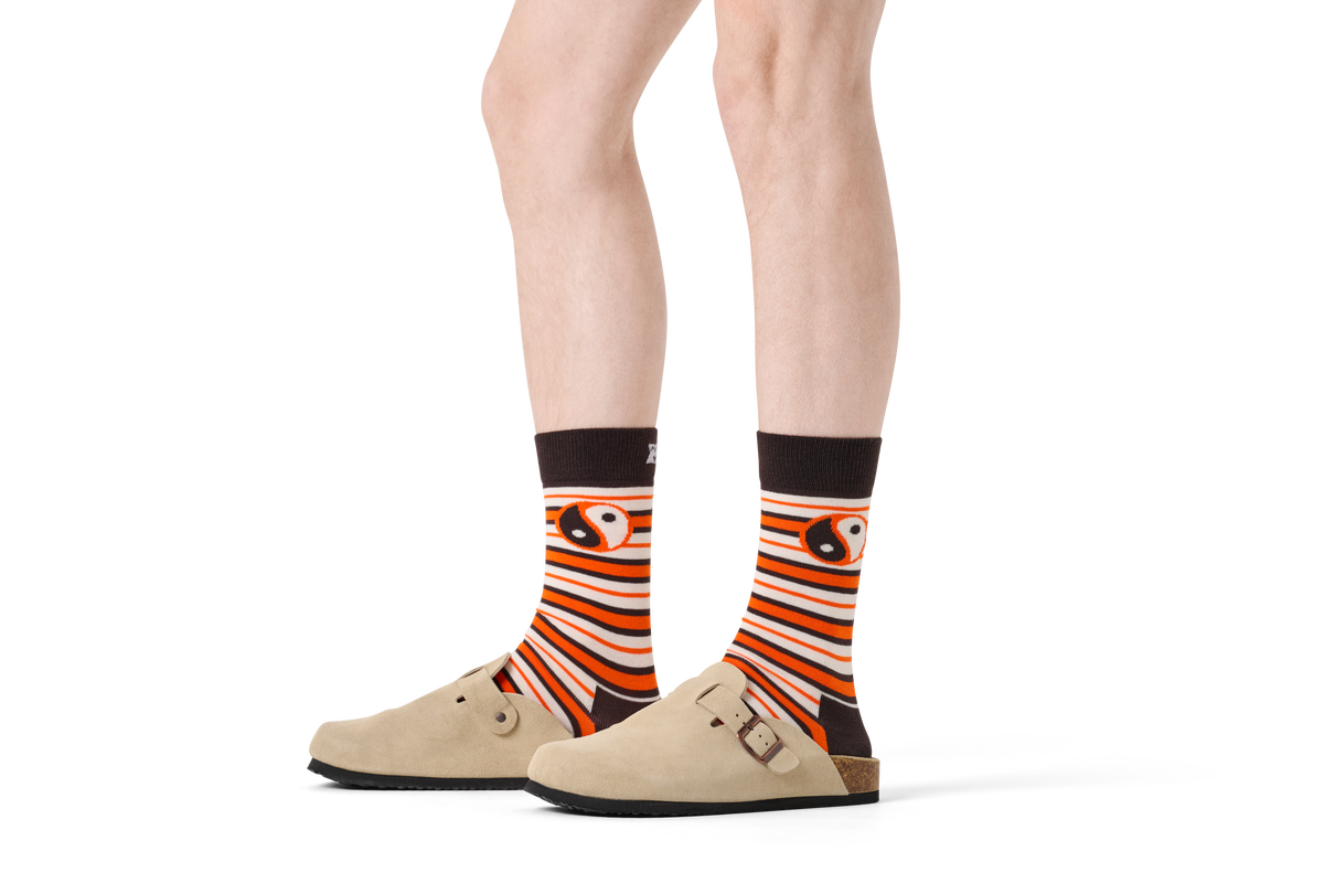 Yinyang Stripes Sock