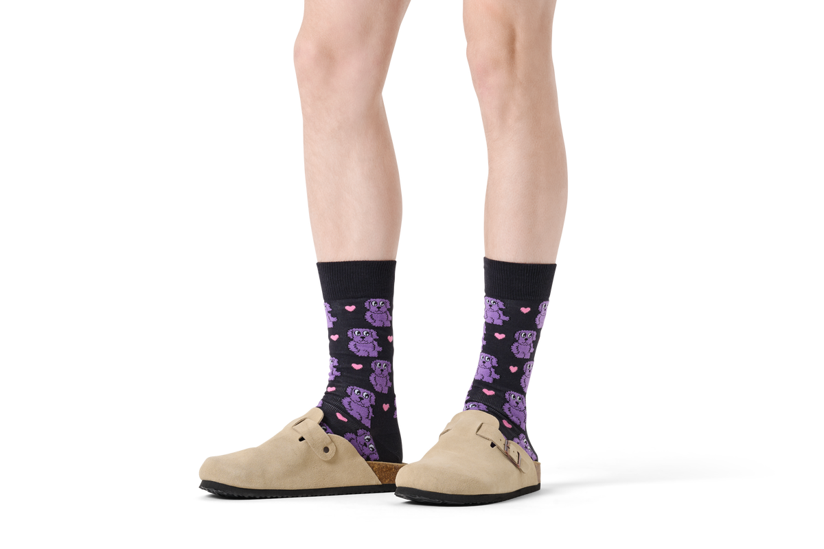 Cutie Heart Sock
