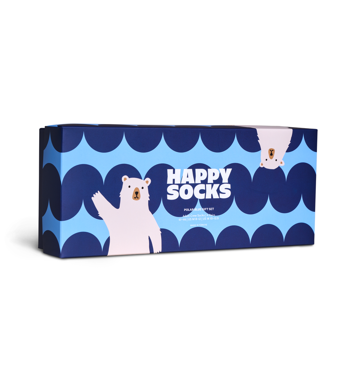 4-Pack Polar Blue Socks Gift Set