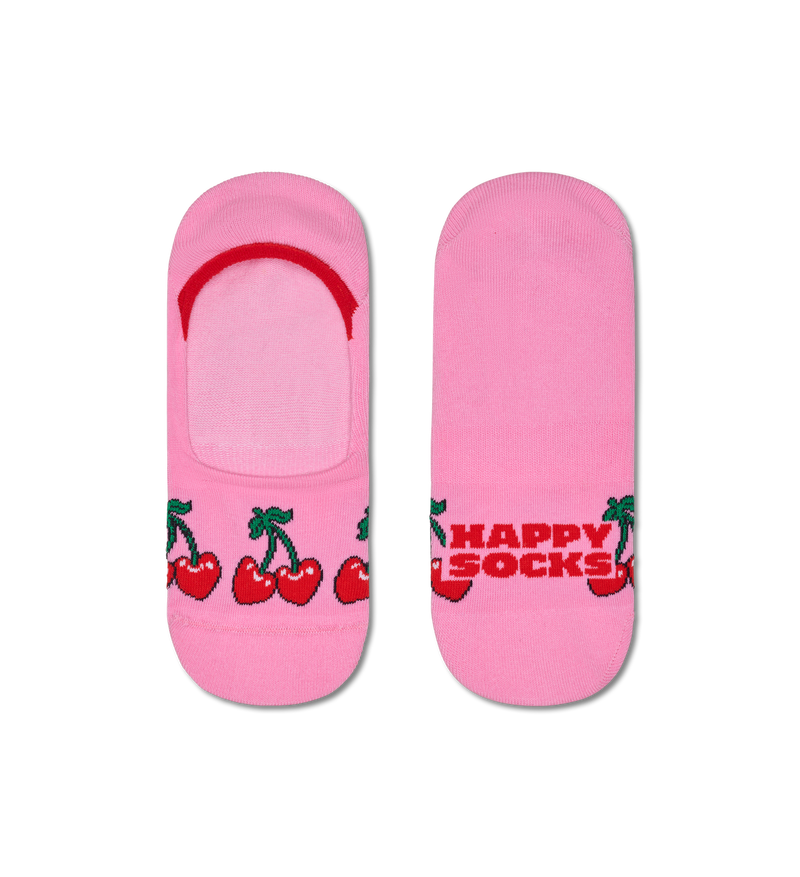 Cherry Heart Invisible Sock