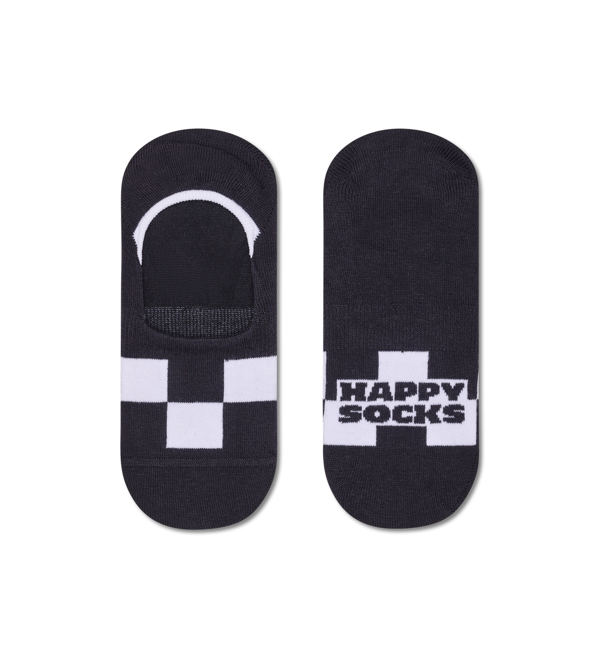 Checkerboard Invisible Sock