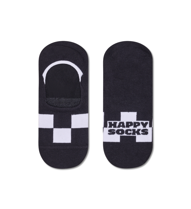 Checkerboard Invisible Sock