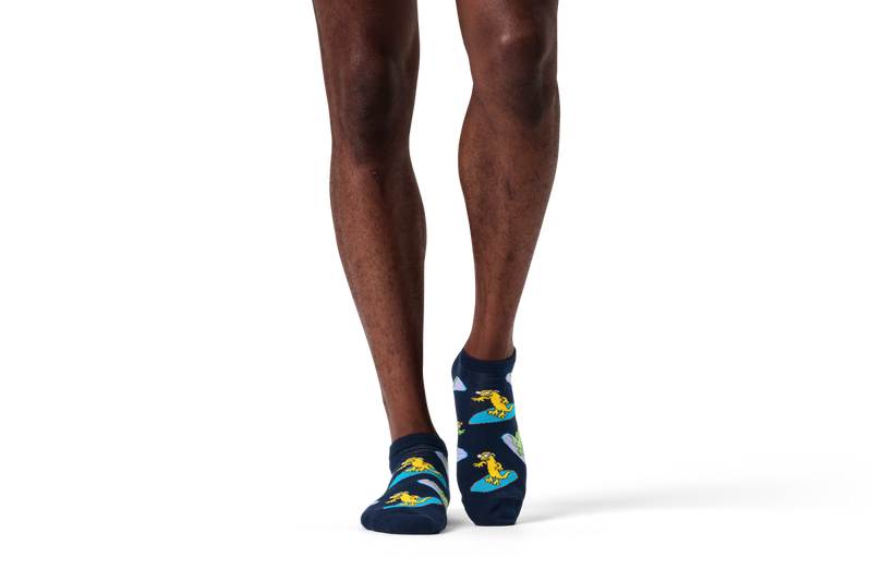 Surf Lizard Low Sock
