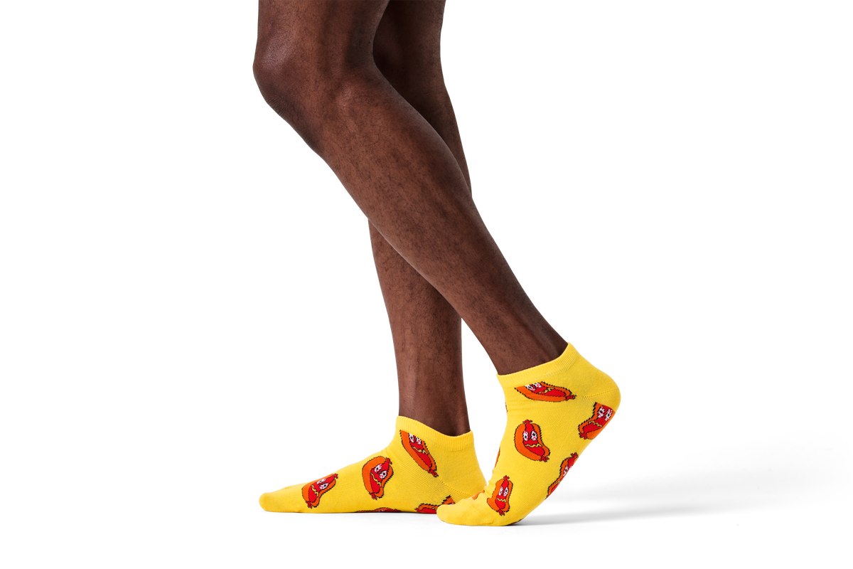 Smelly Hot Dog Low Sock