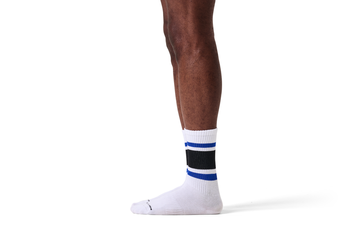 Simple Stripe Sneaker Sock
