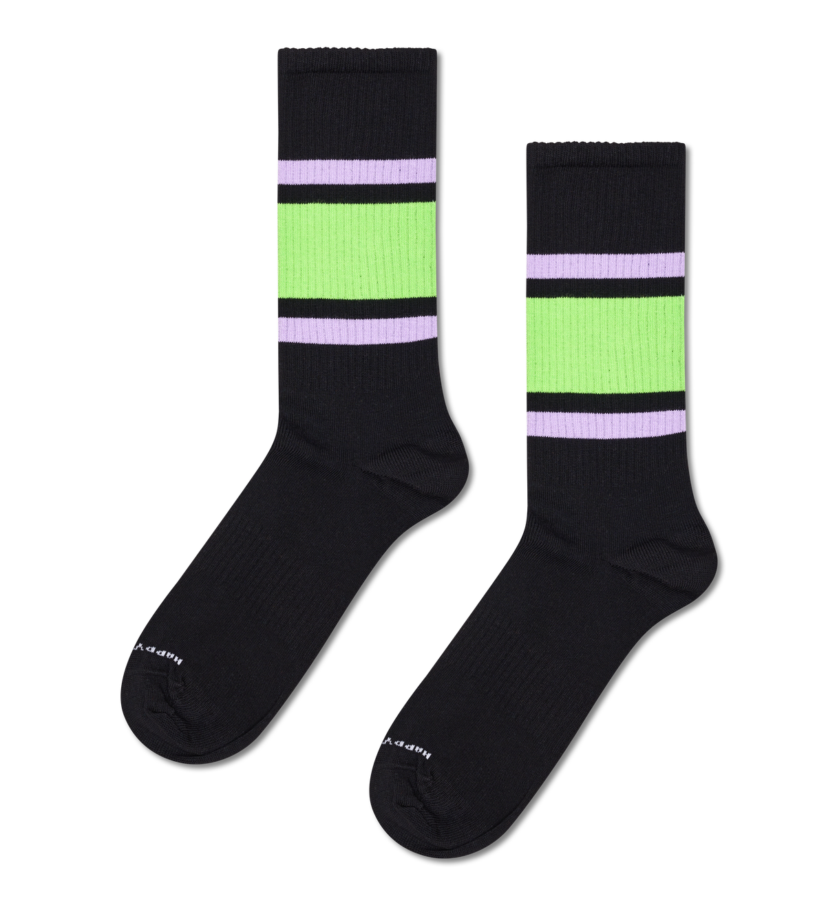 Simple Stripe Sneaker Sock