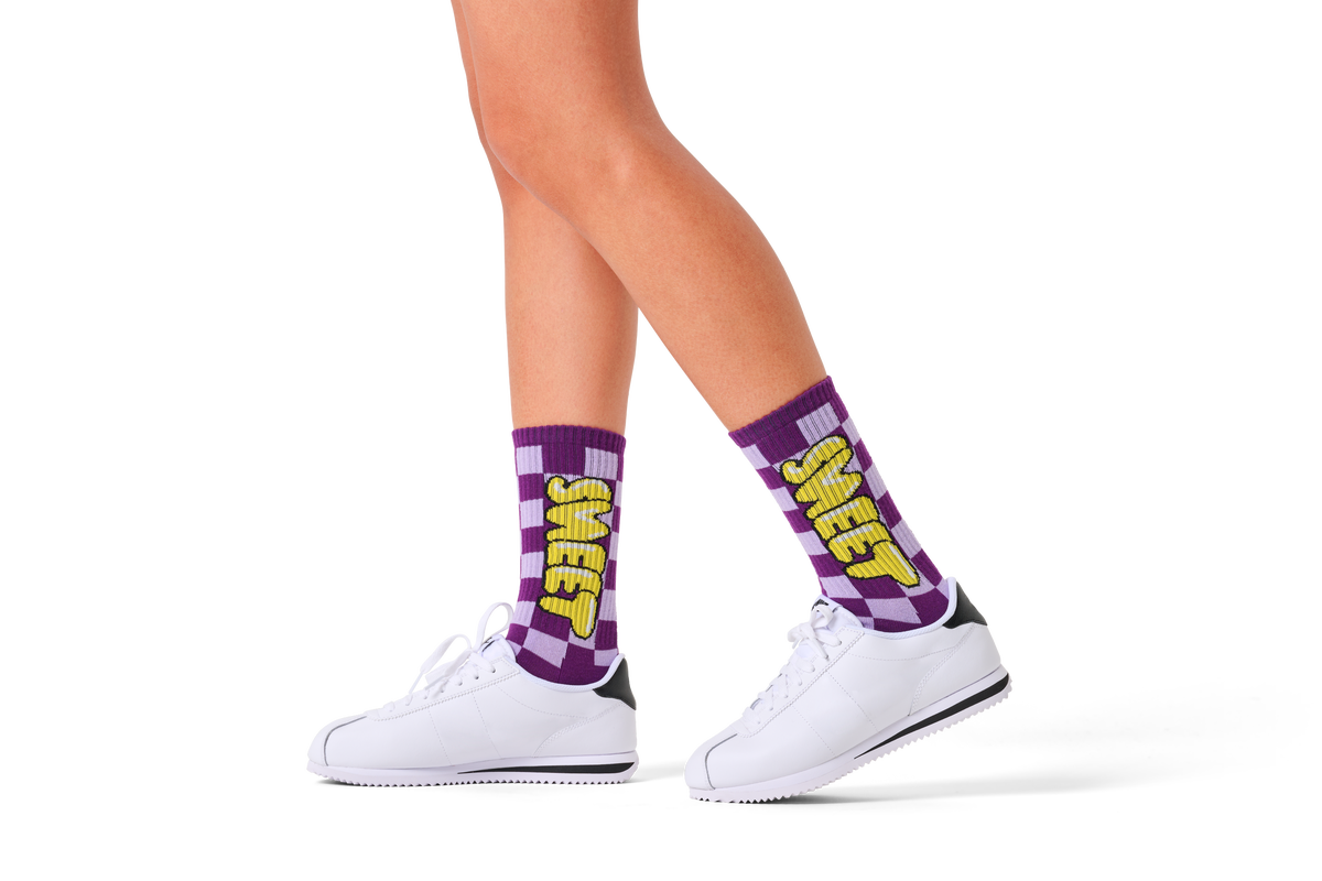 Sweet Check Sneaker Sock