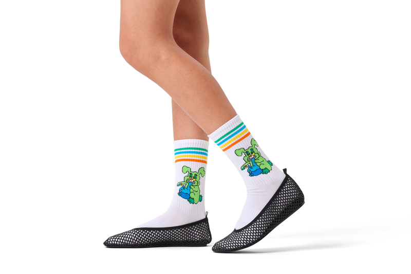 Bong Bunny Sneaker Sock