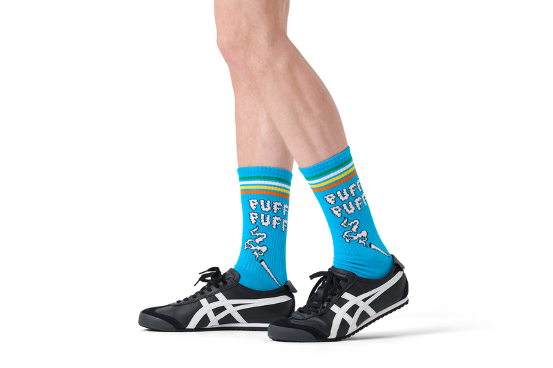Puff Puff Sneaker Sock