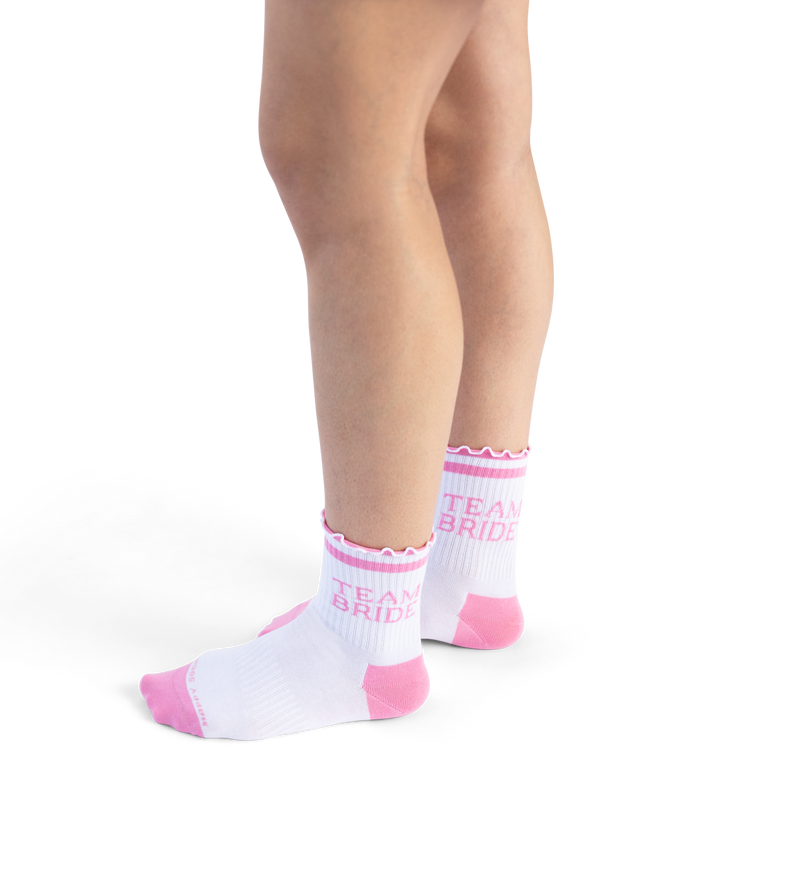 Team Bride Sneaker Sock