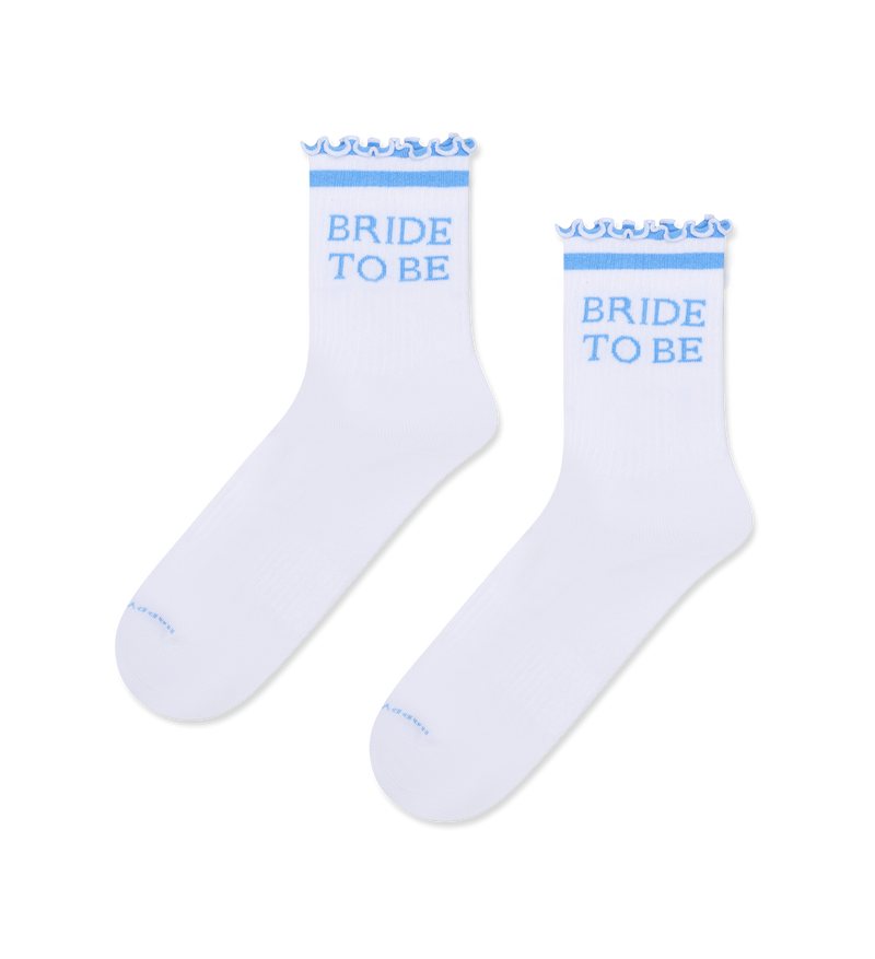 Bride To Be Sneaker Sock