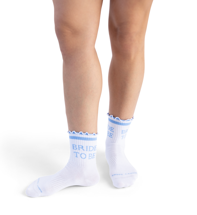 Bride To Be Sneaker Sock
