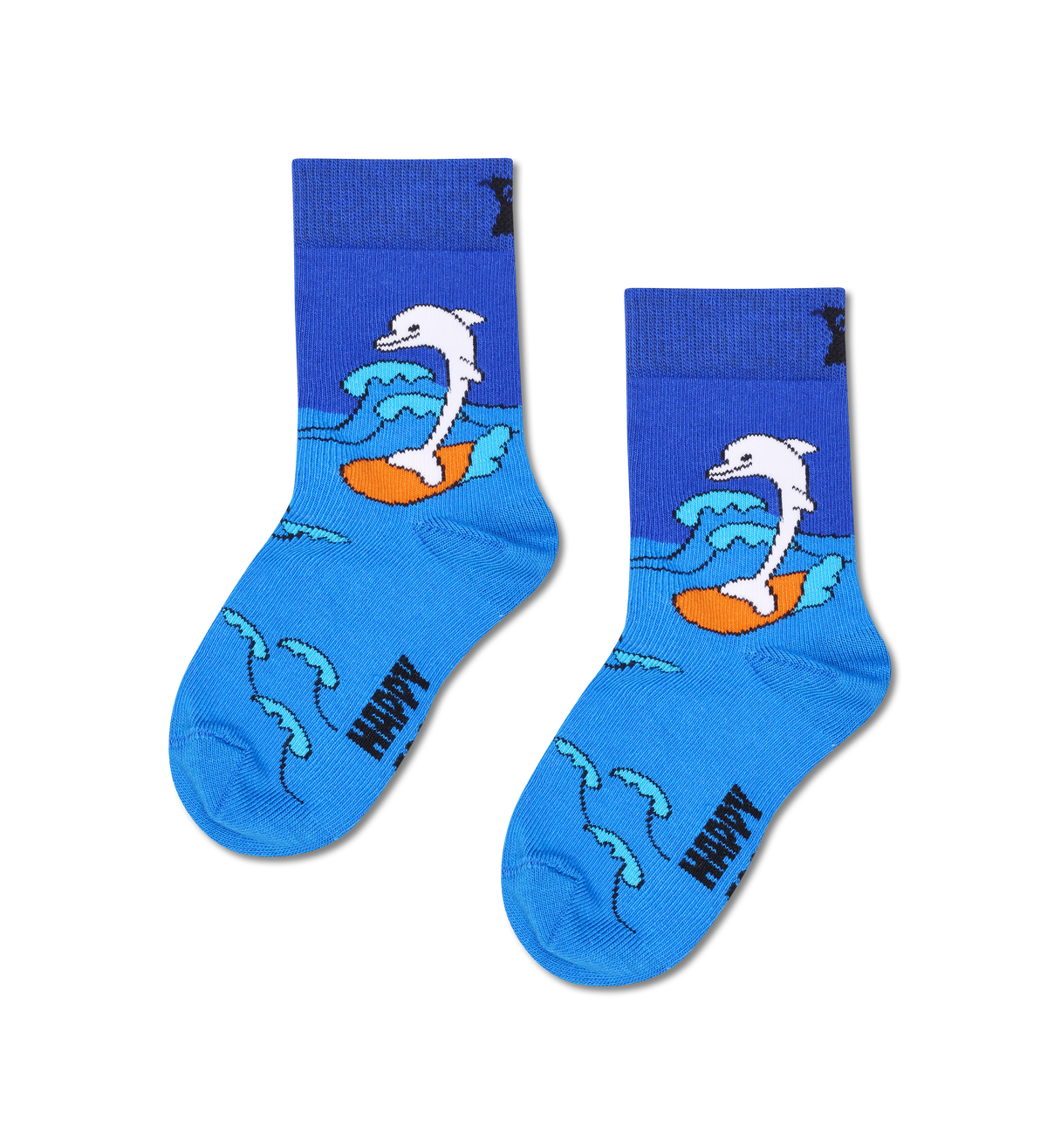 Kids 2-Pack Surfing Dolphin Sock