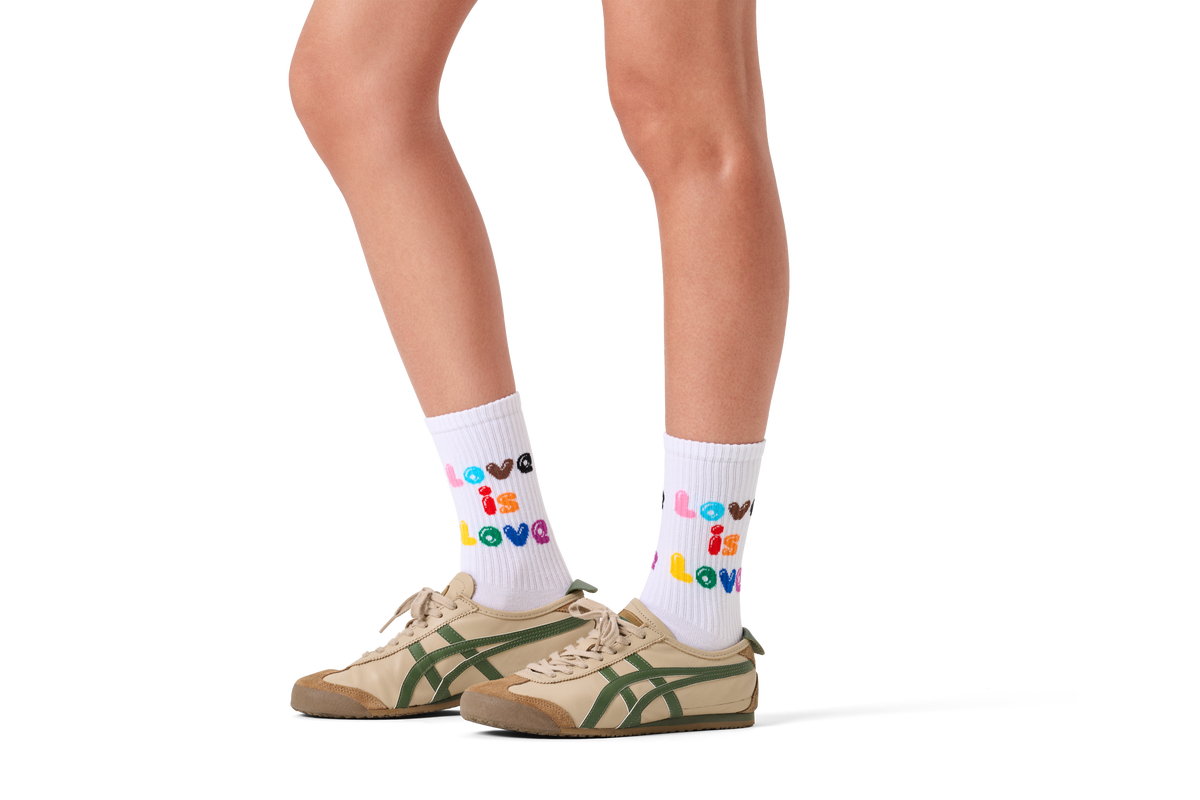 Love Is Love Sneaker Sock