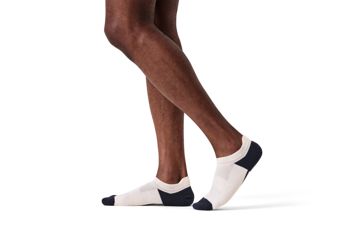 White Extra Cool No Show Sock