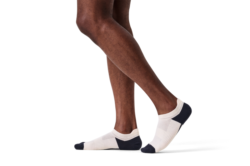White Extra Cool No Show Sock