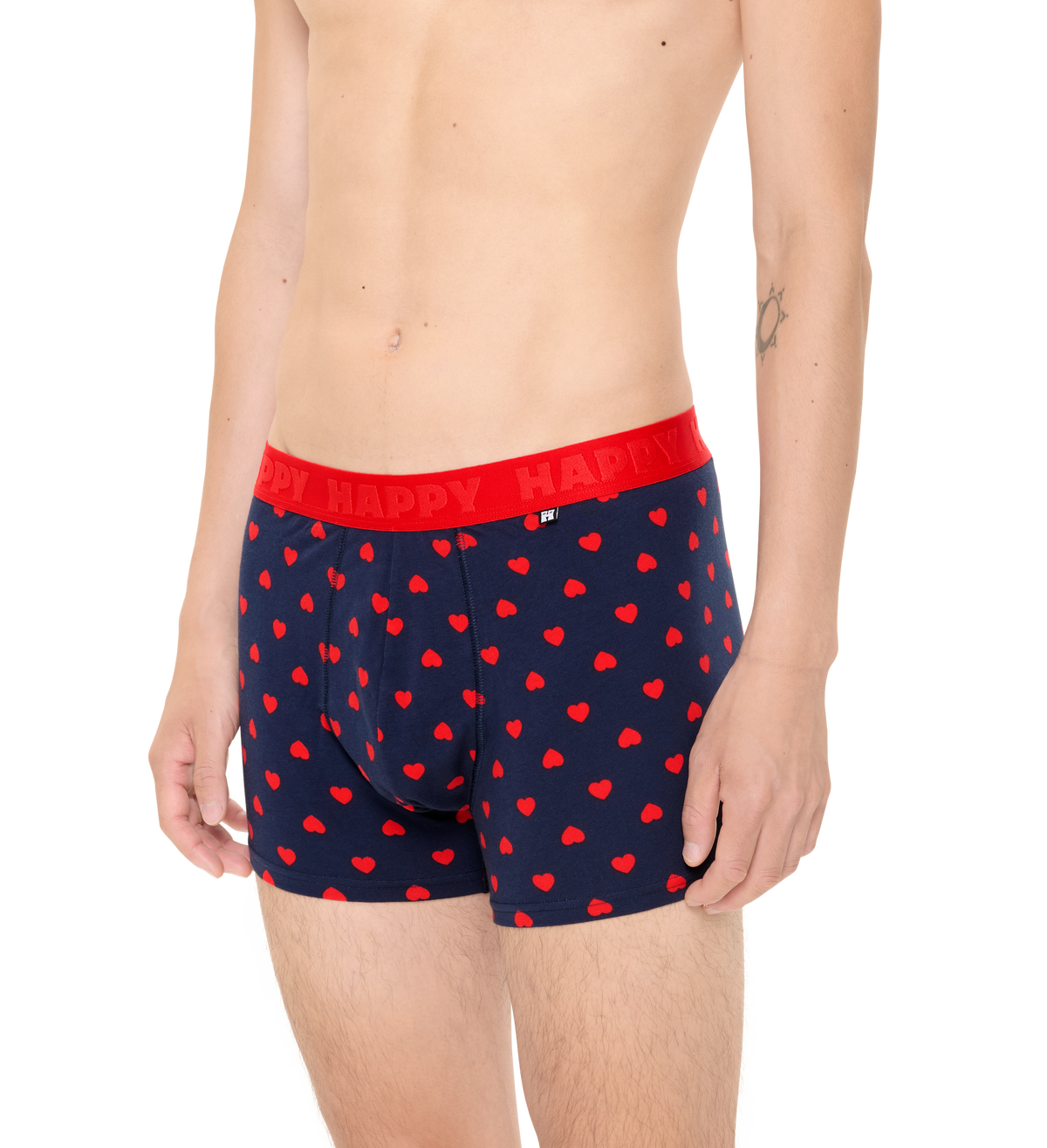 1-Pack Hearts Short Boxer