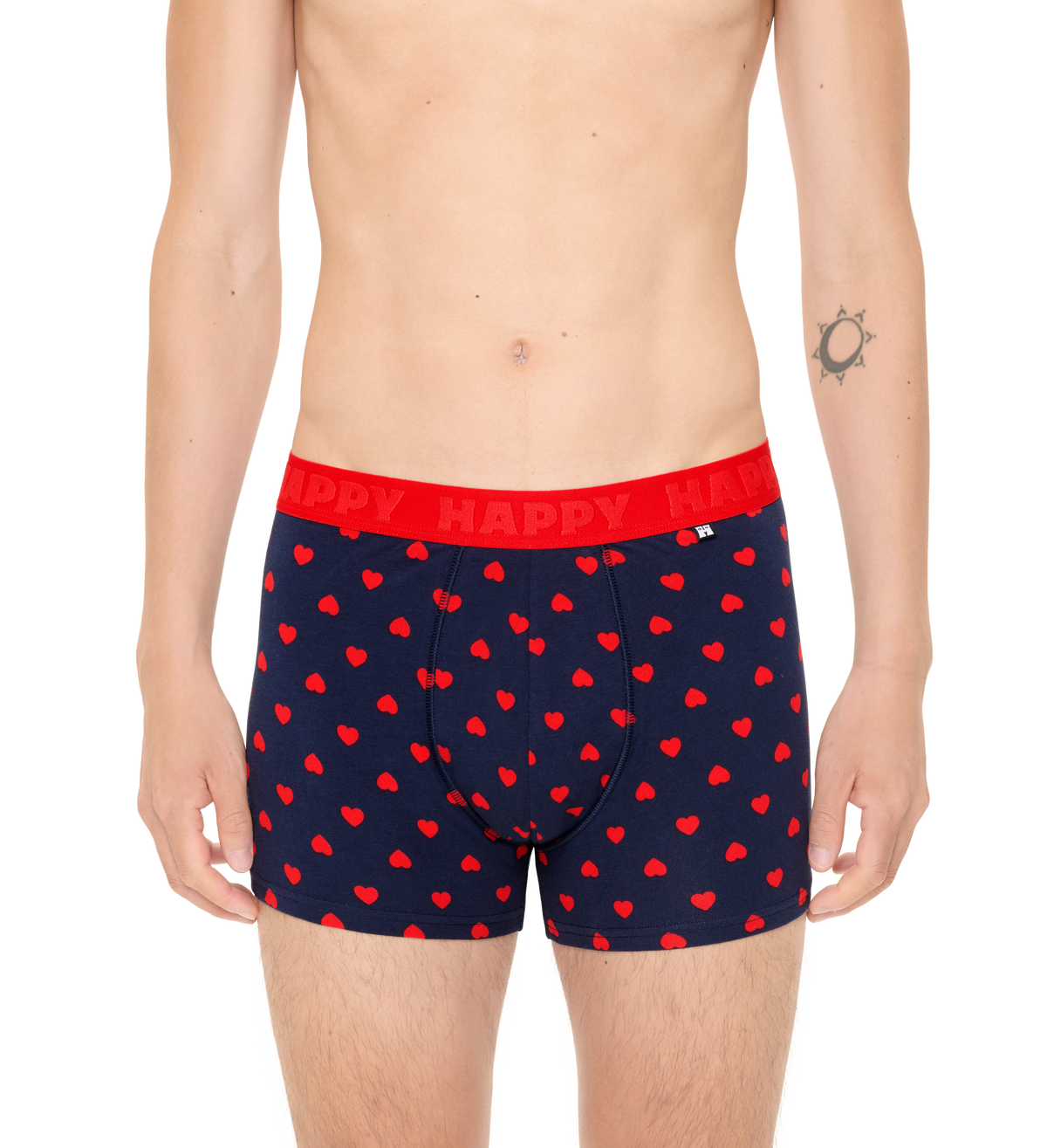 1-Pack Hearts Short Boxer