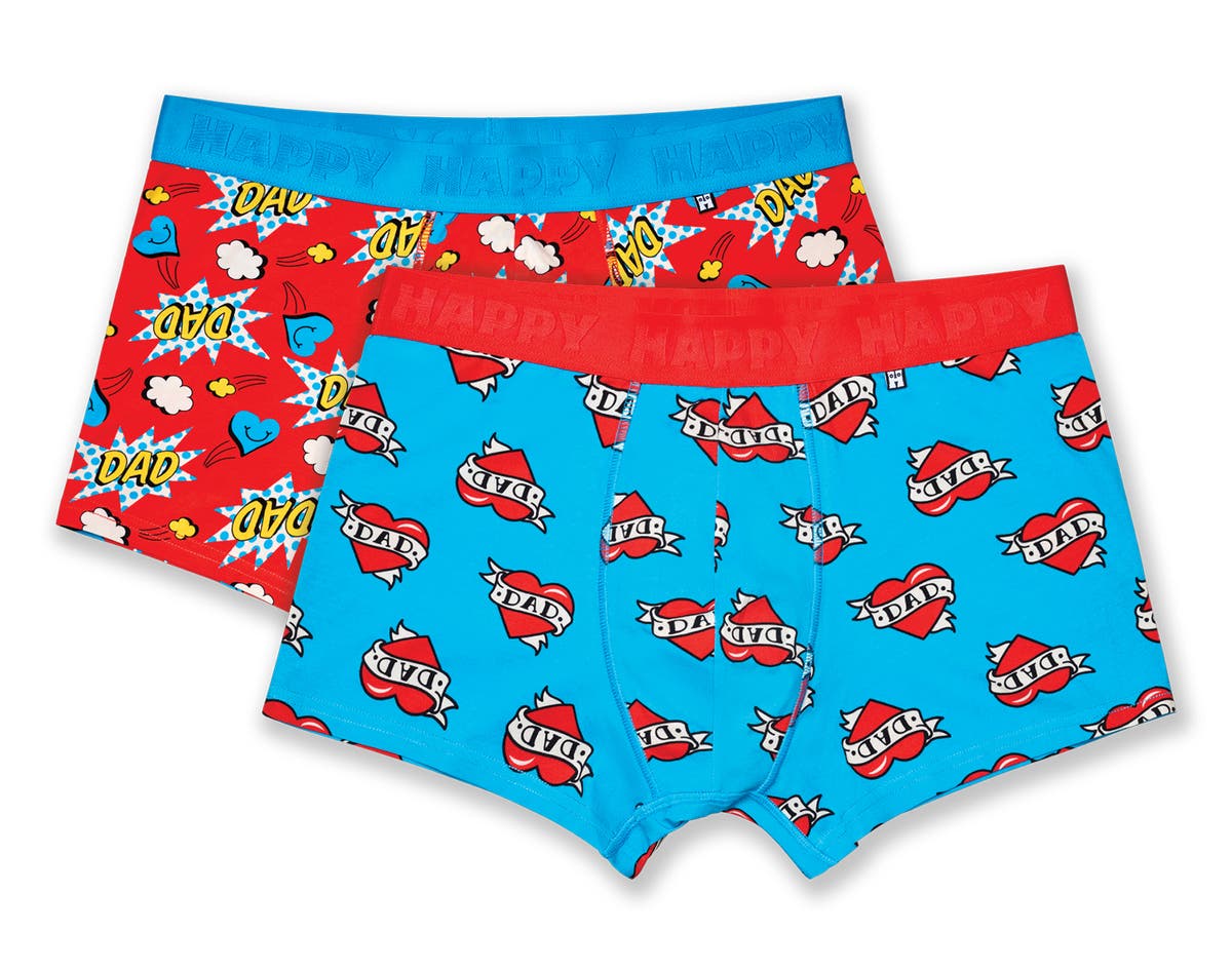 2-Pack Super Dad Short Boxers Gift Set