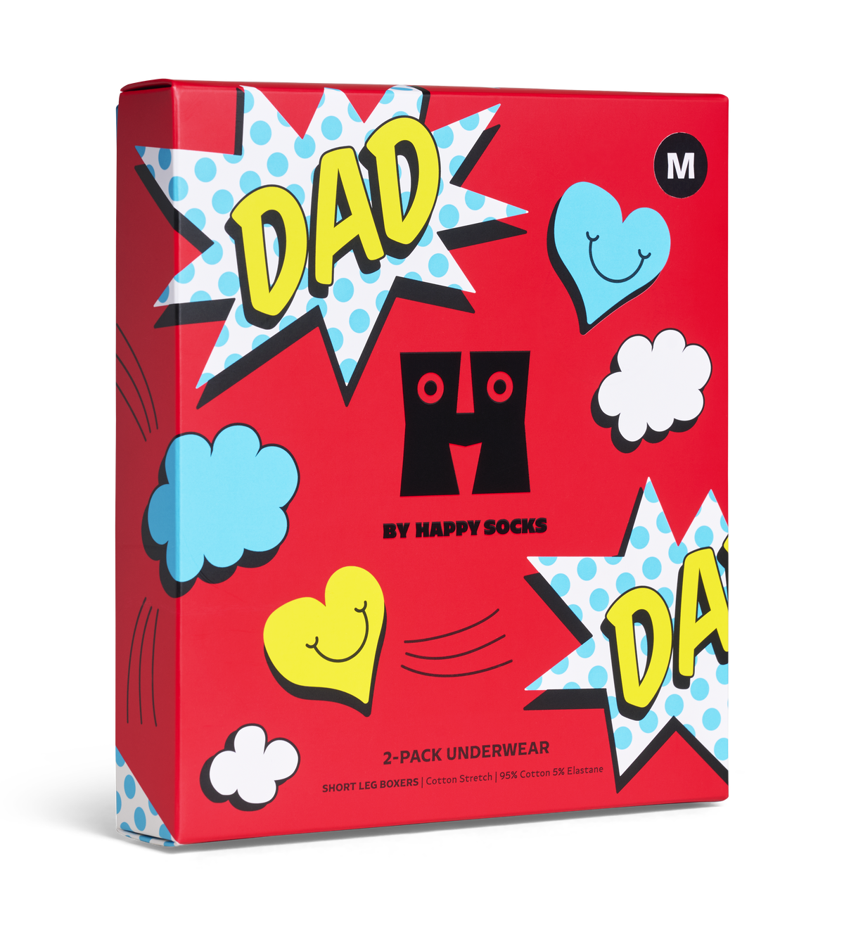 2-Pack Super Dad Short Boxers Gift Set