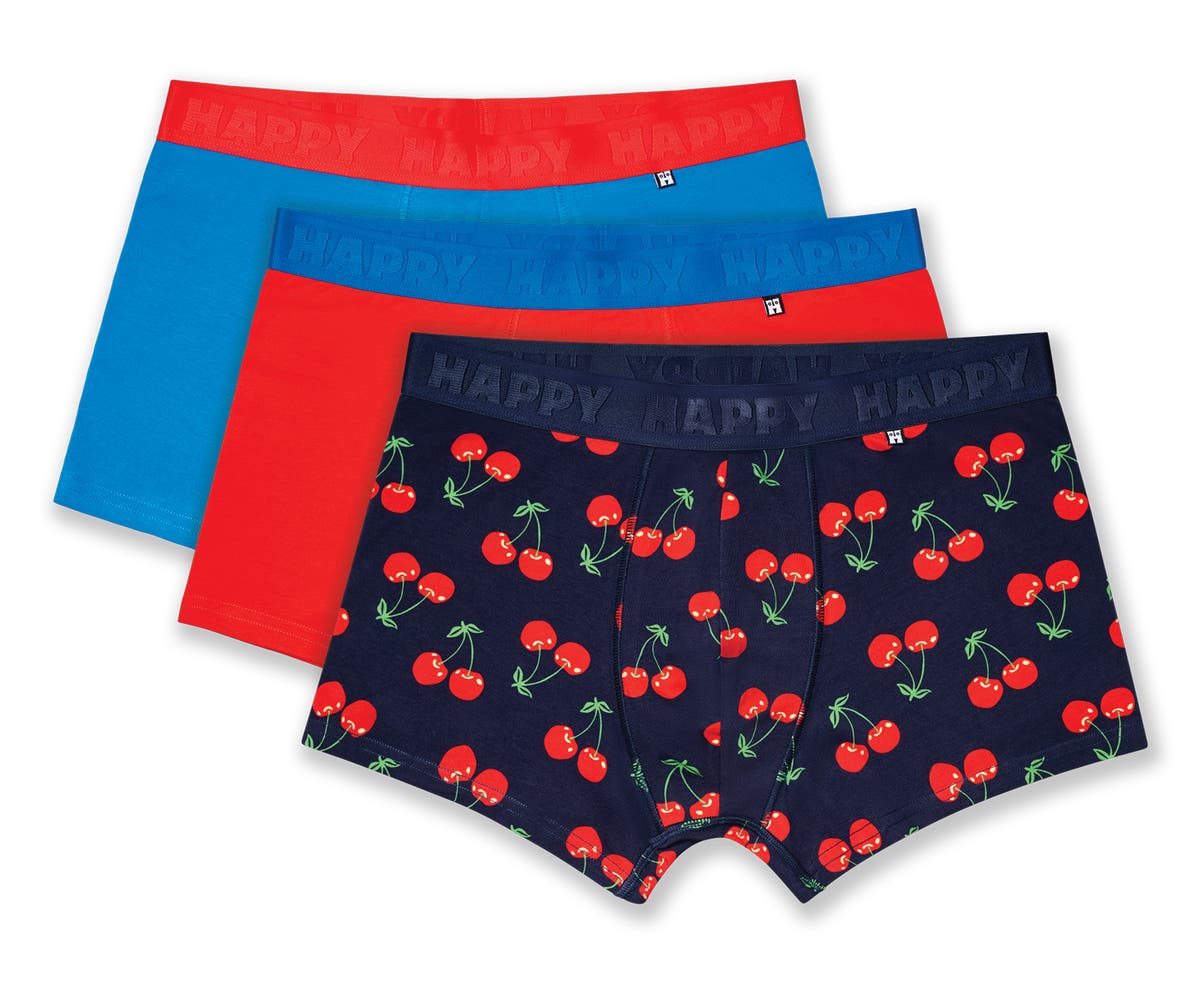 3-Pack Cherry Short Boxers
