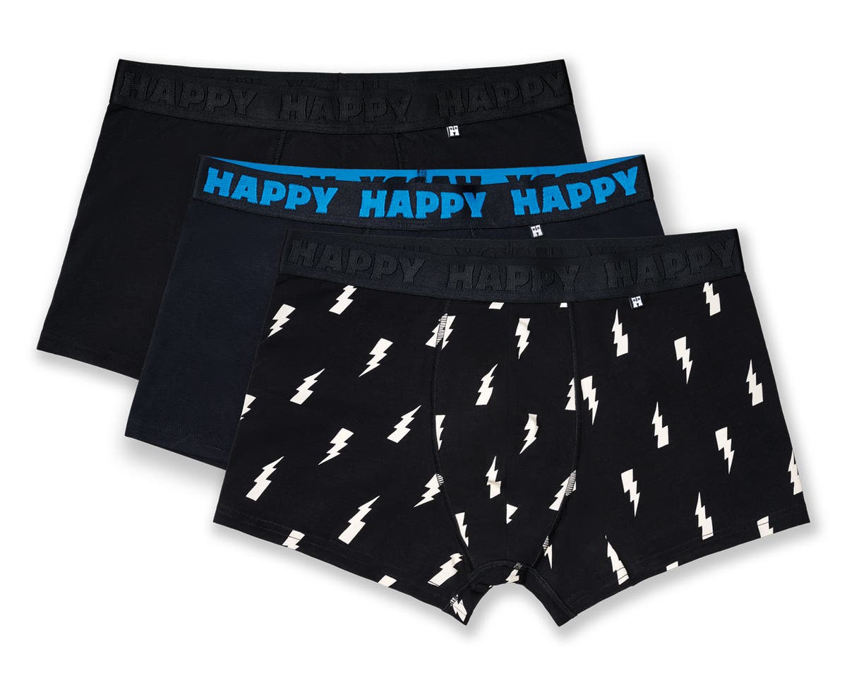 3-Pack Black and White Short Boxers