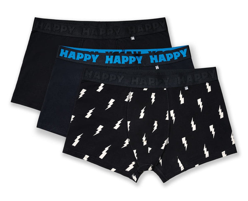 3-Pack Black and White Short Boxers