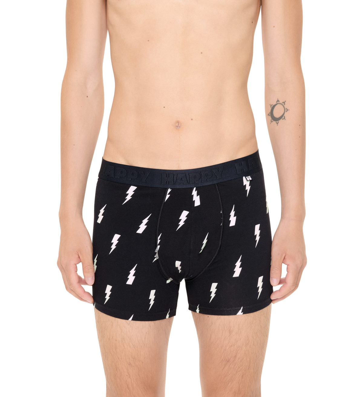 3-Pack Black and White Short Boxers