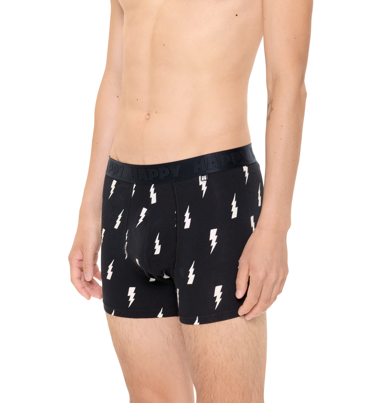 3-Pack Black and White Short Boxers
