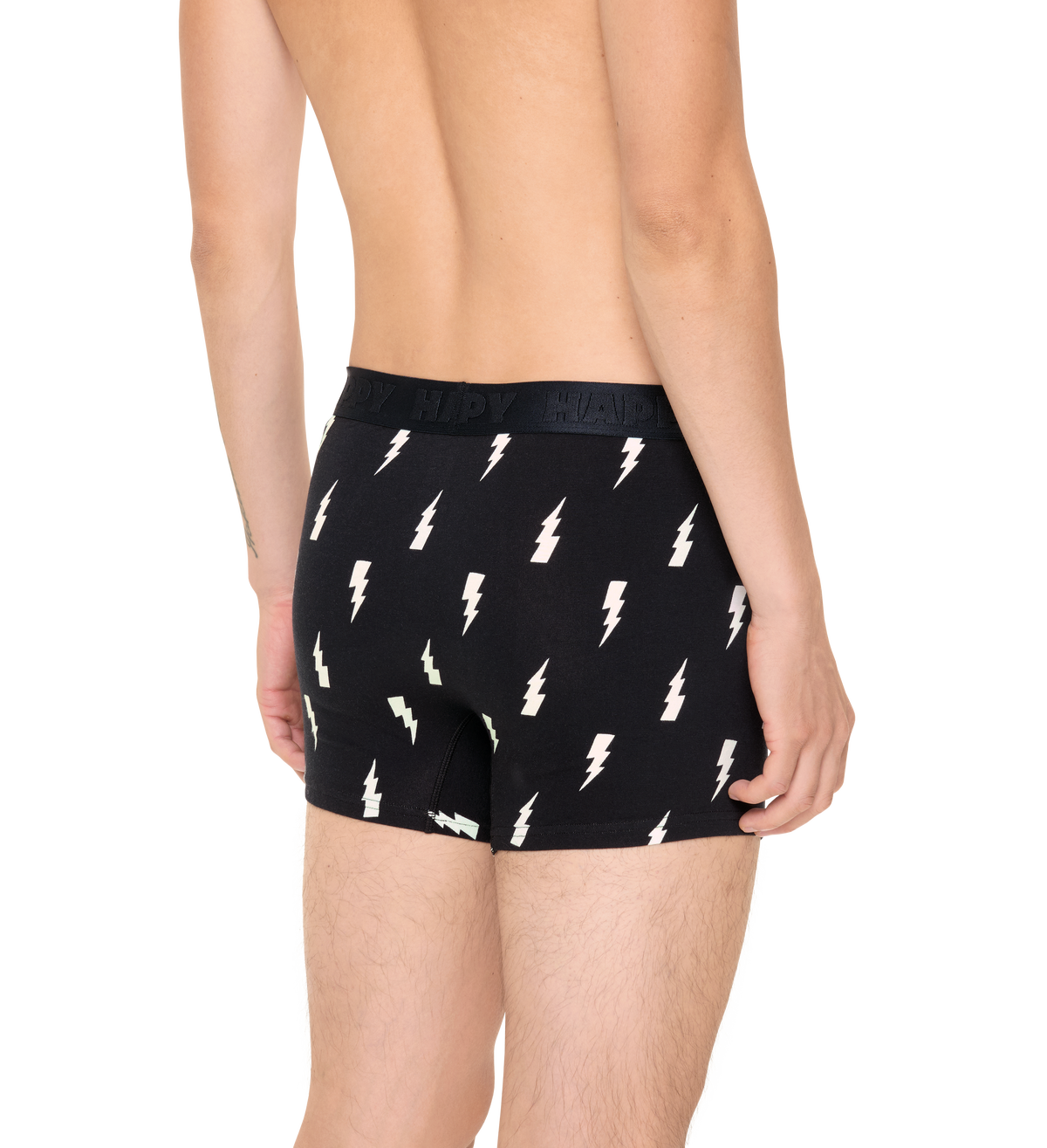 3-Pack Black and White Short Boxers