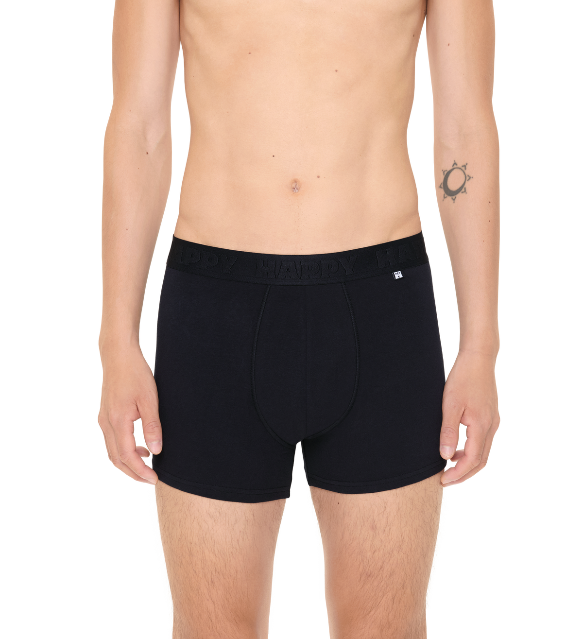 3-Pack Black and White Short Boxers