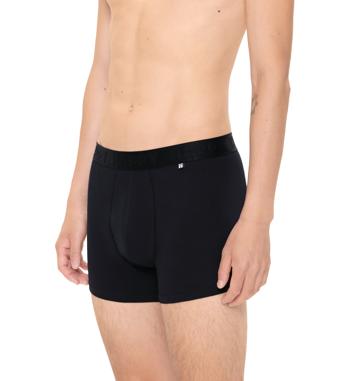 3-Pack Black and White Short Boxers