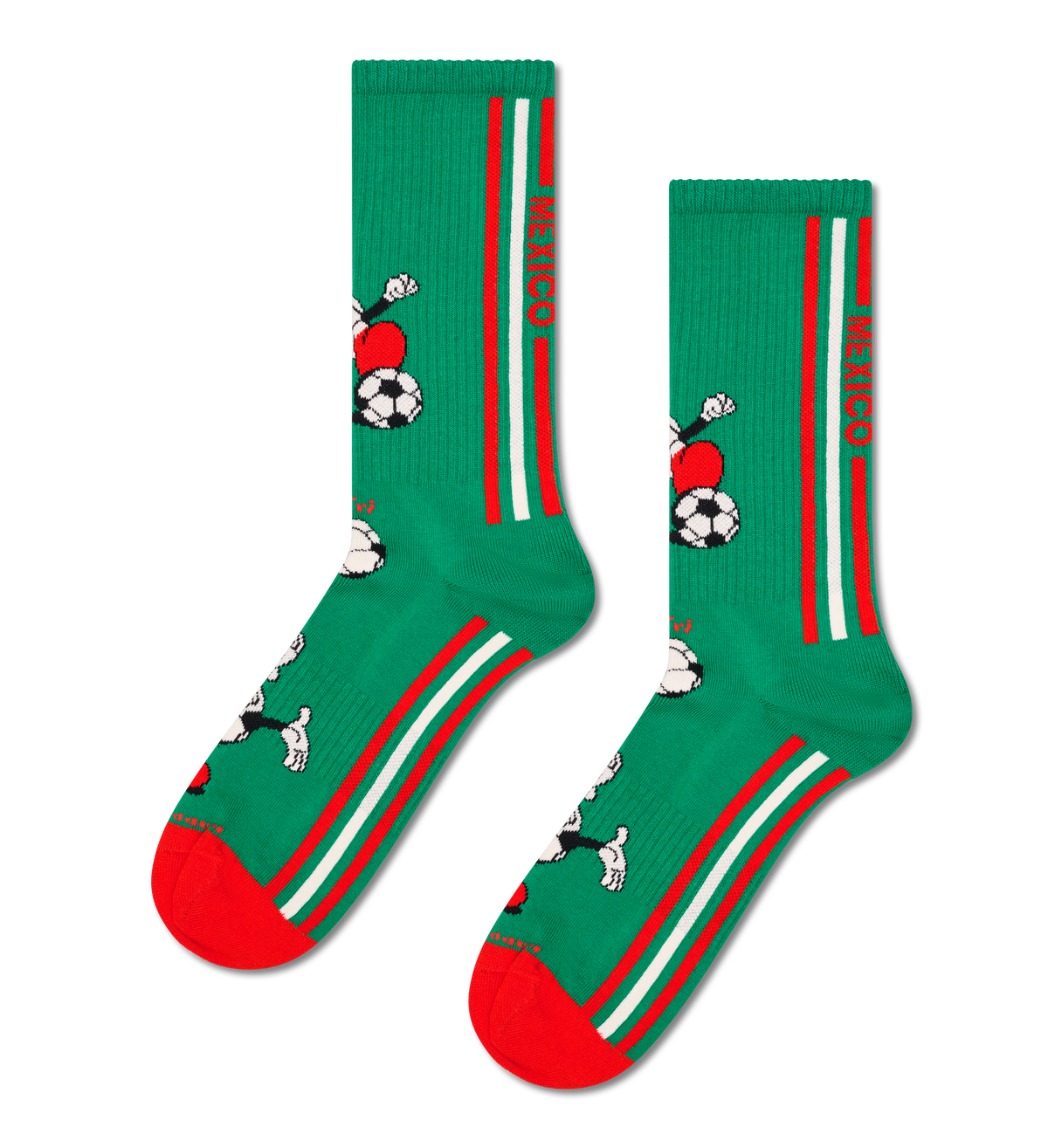 Team Mexico Football Sneaker Sock