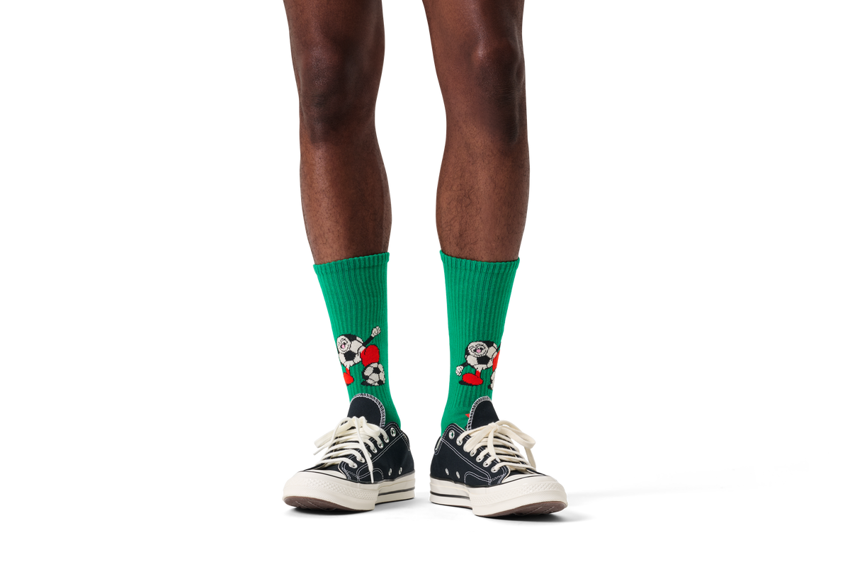 Team Mexico Football Sneaker Sock